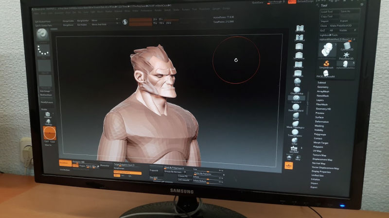 Курс ZBrush. Цифровой скульптинг