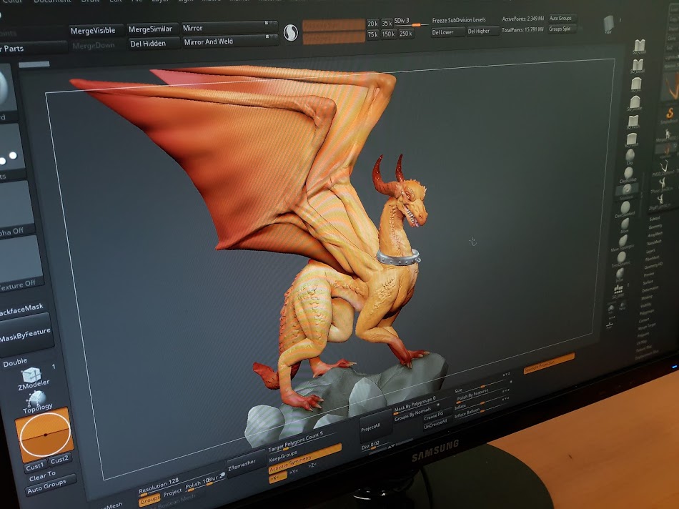 Курс ZBrush. Цифровой скульптинг